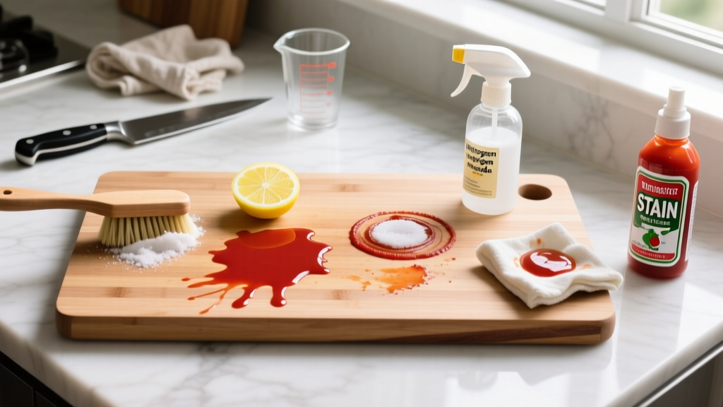 Tested: How to Get Hot Sauce Out of Cutting Boards Fast