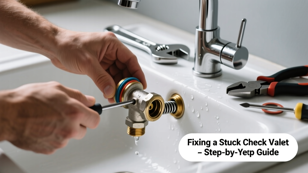 Fixing a Stuck Check Valve in Your Kitchen Sink