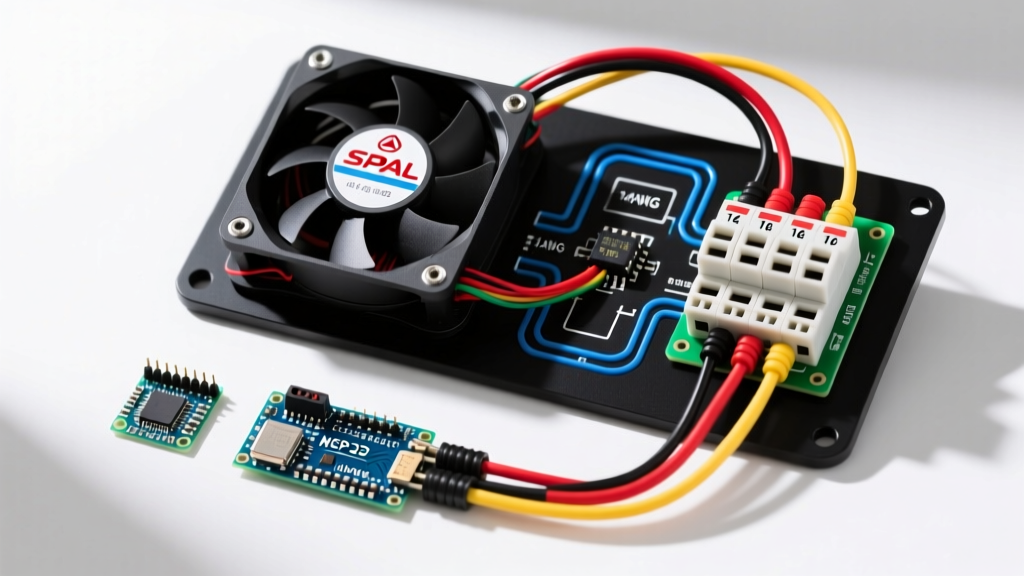 Complete SPAL Electric Fan Wiring Diagram & Breaker Guide