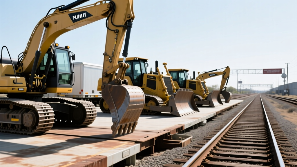 Selecting a Trailer for Heavy Equipment: Railroad Maintenance Tech