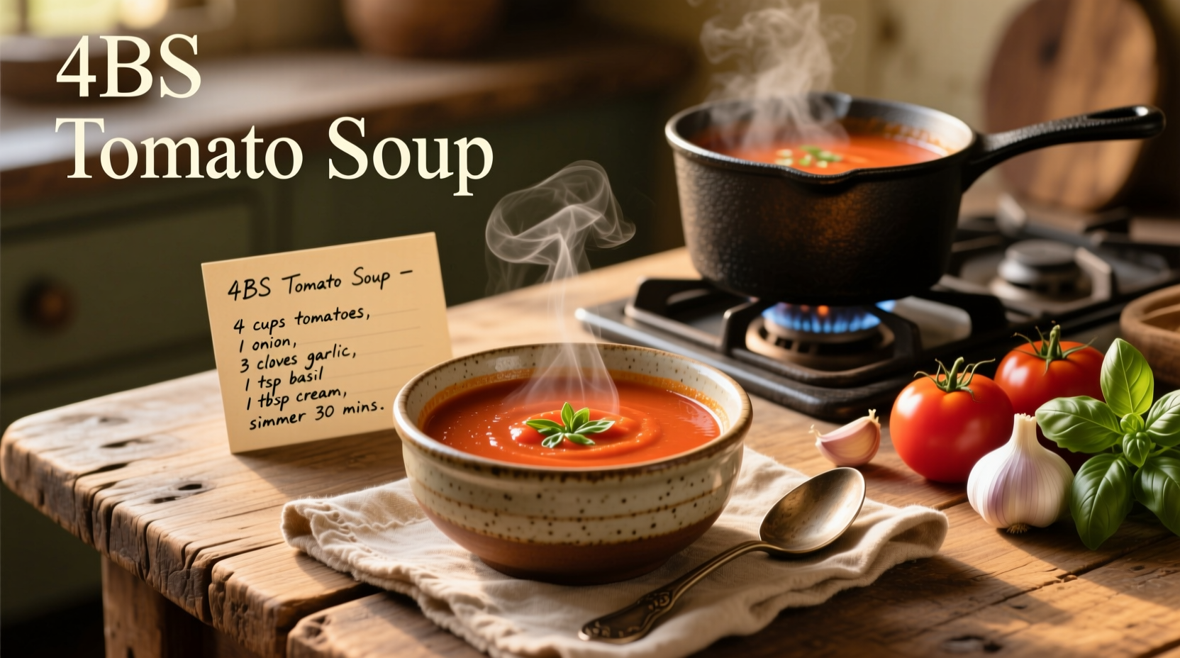 4BS Tomato Soup Recipe: 4 Simple Steps to Perfect Flavor