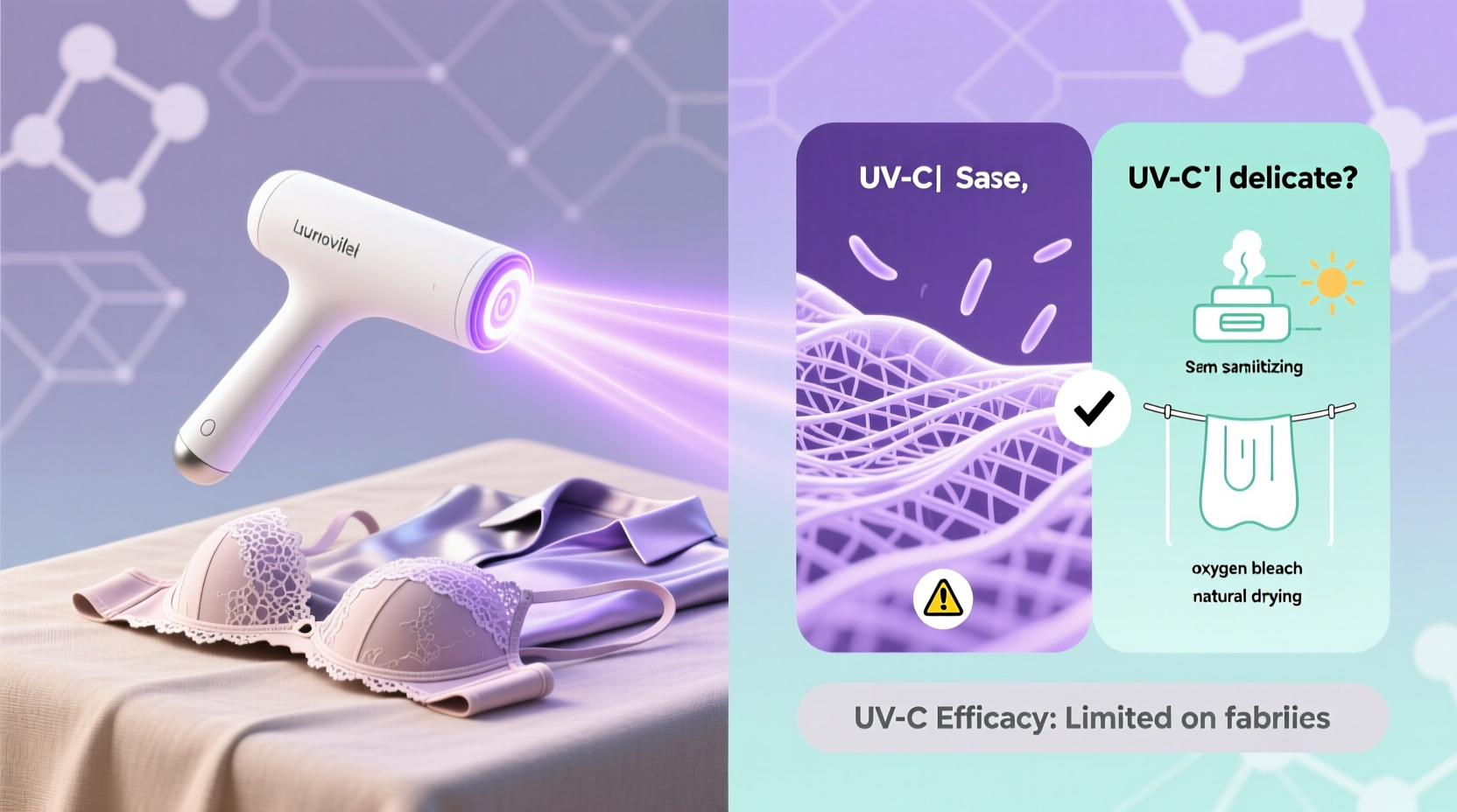 uv laundry wands delicate lingerie safe or overkill