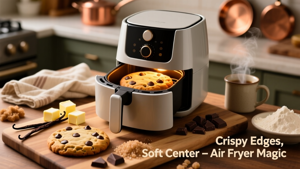 Best Air Fryer Cookie Recipe (Crispy Edges, Soft Center)