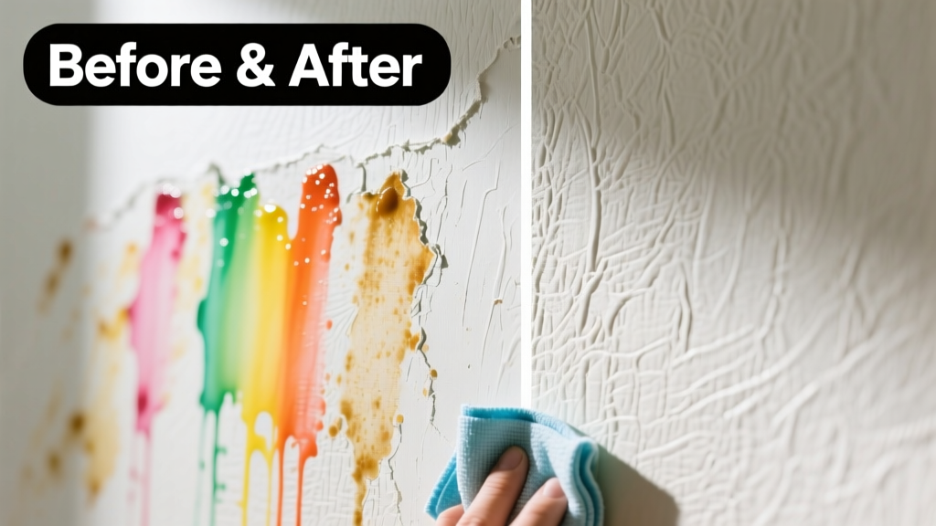 How to Remove Food Coloring from Wallpaper Safely