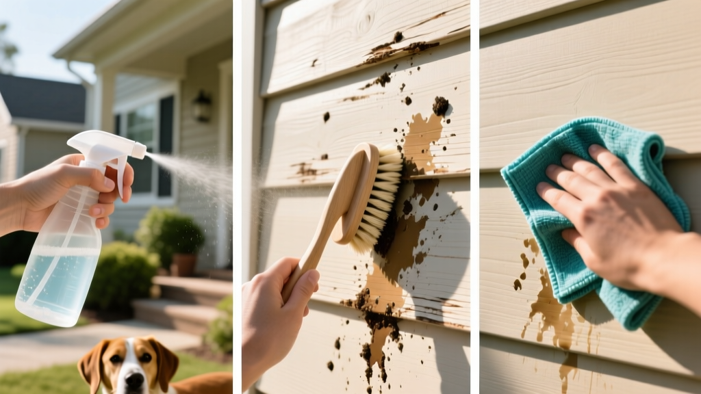 Tested Guide: How to Get Pet Stain Out of Siding Fast
