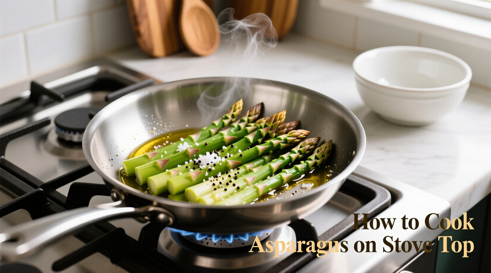 how to cook asparagus on stove top