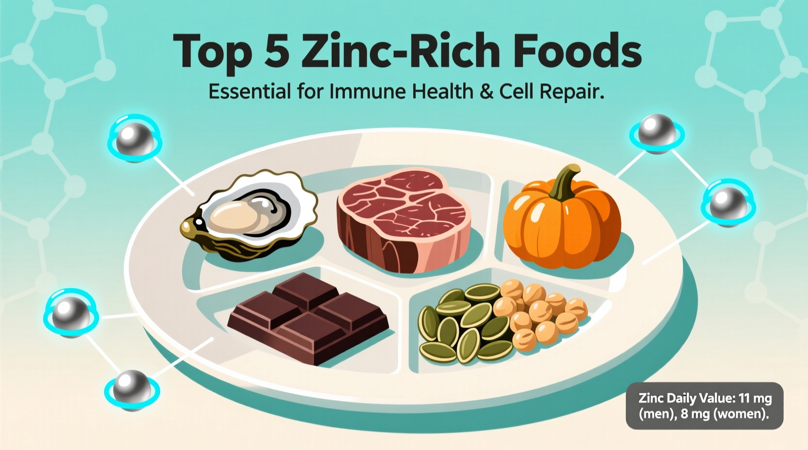 Top Zinc-Rich Foods for Optimal Health and Immunity