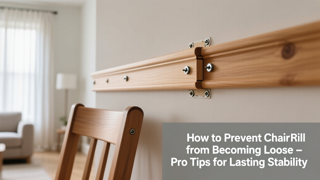 How to Prevent Chair Rail from Becoming Loose