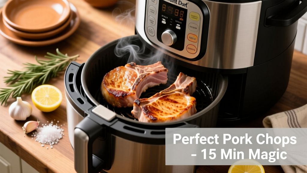 Perfect Pork Chops in Instant Pot Duo Crisp Air Fryer