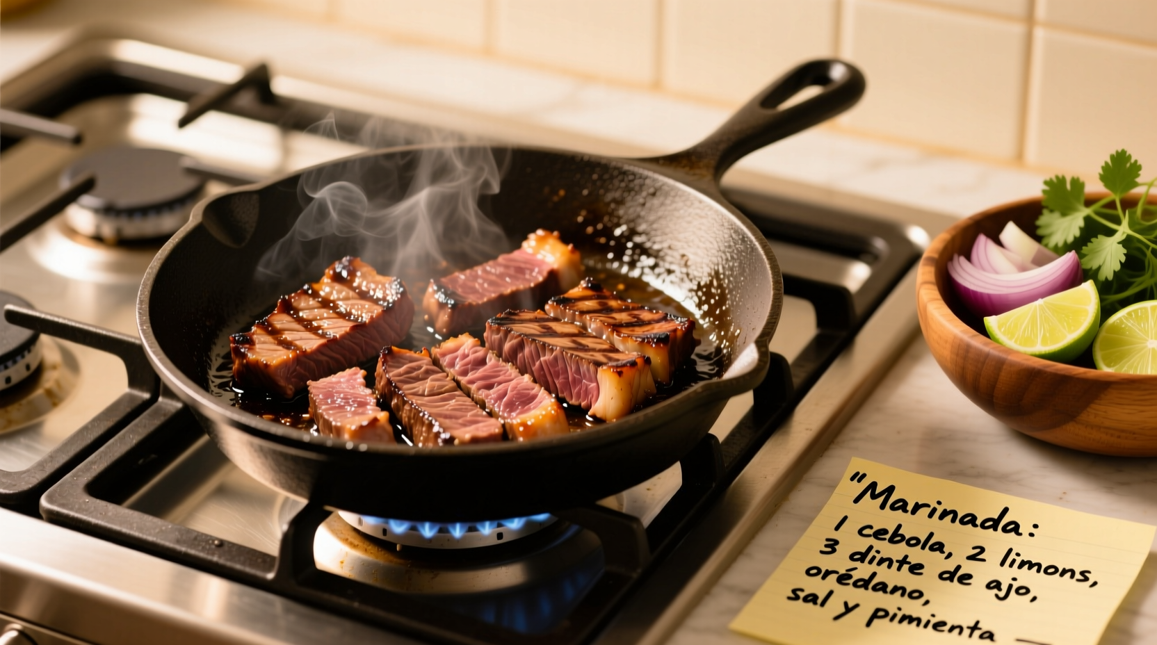 Stove-Top Carne Asada: Perfect Indoor Recipe in 30 Minutes