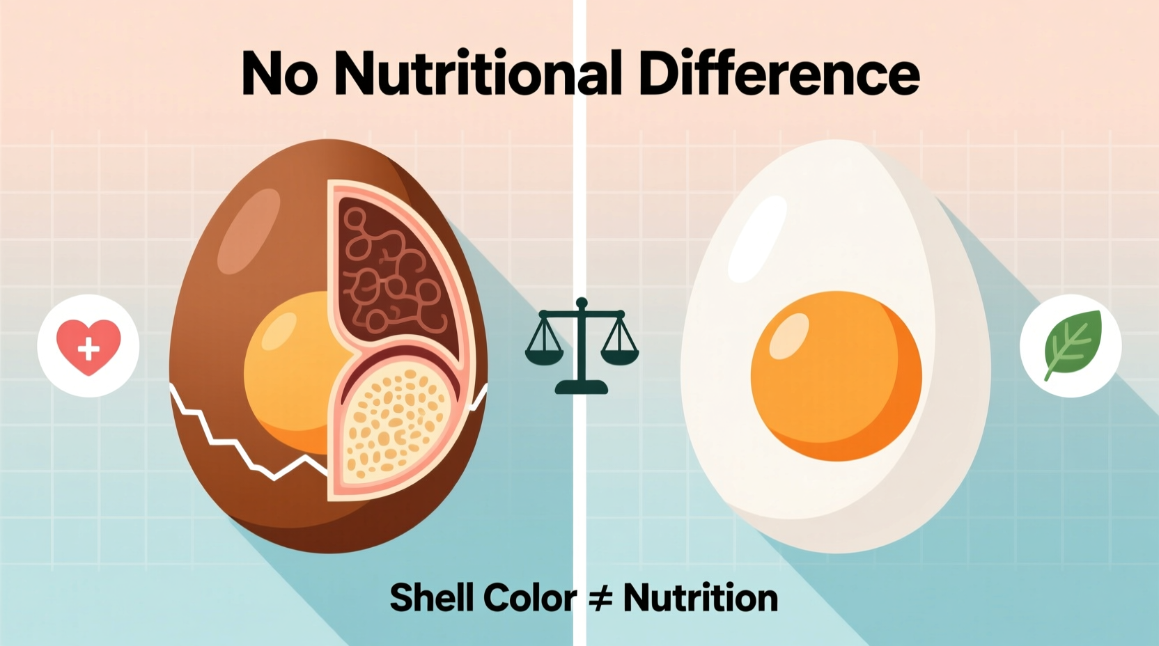 why are some eggs brown and some white nutritional differences explained