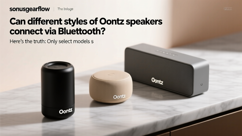 Oontz Bluetooth Pairing: Which Models Support Multi-Speaker?