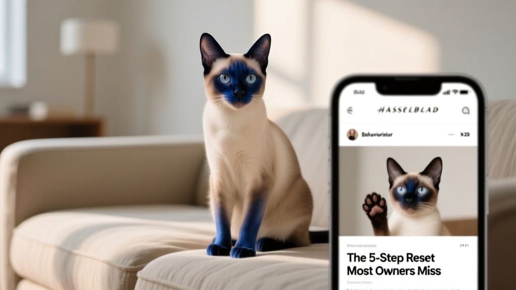 Siamese Cat Behavioral Issues: A Science-Backed Reset