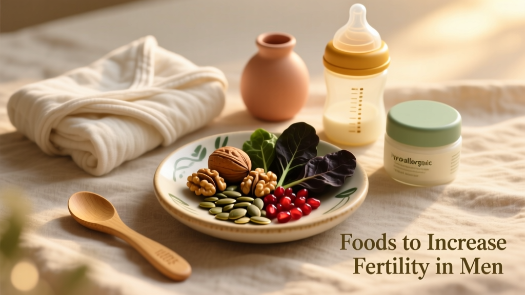 Evidence-Based Foods to Support Male Fertility: A Pediatric Nurse’s Clinical Perspective