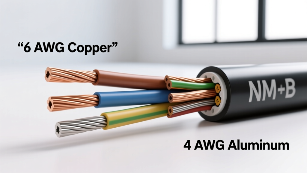 Wire Size for 60 Amp Circuit Breaker: Copper, Aluminum, and NM-B Rules