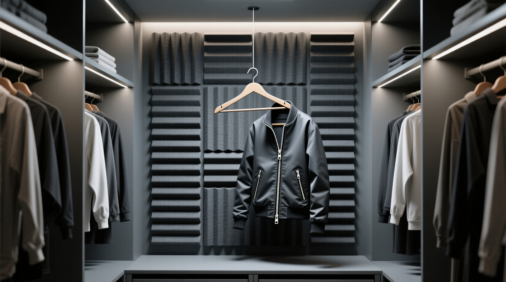 closet soundproofing panels vs foam for night noise