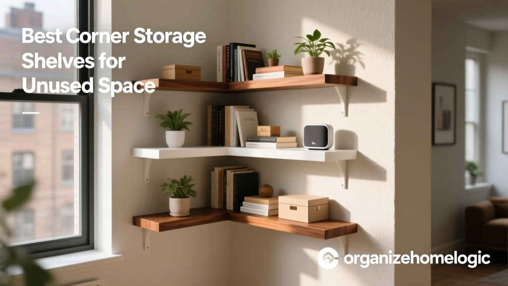 Best Corner Storage Shelves for Unused Space