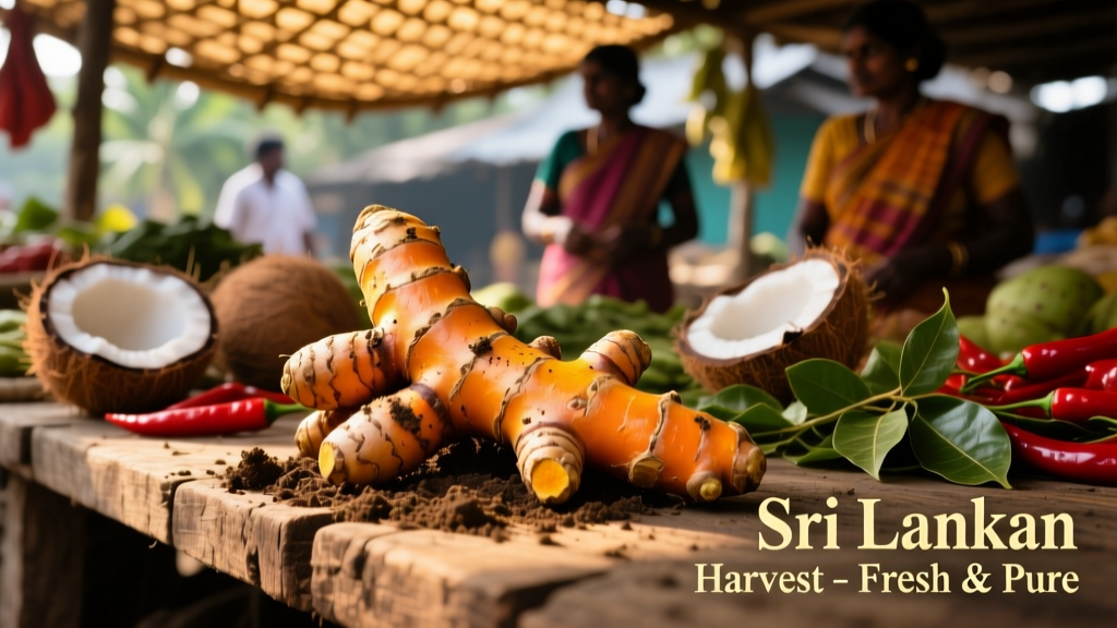Fresh Turmeric Root in Sri Lanka: From Soil to Spice Cabinet — A Field Guide for Food Lovers