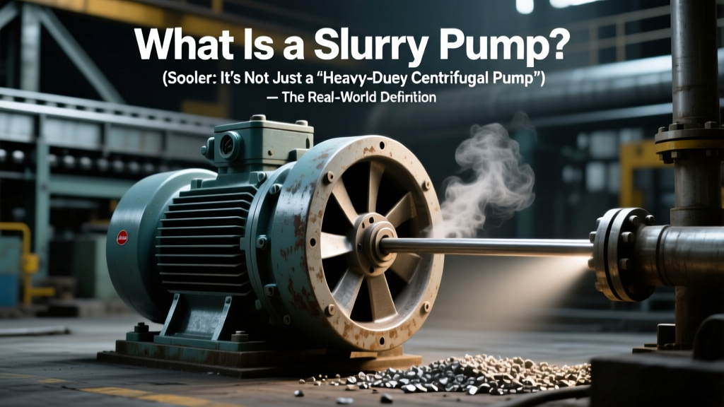 What Is a Slurry Pump? Real-World Definition & Uses