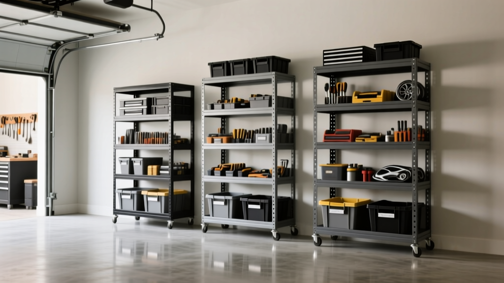 Best Metal Storage Racks for Garage Organization