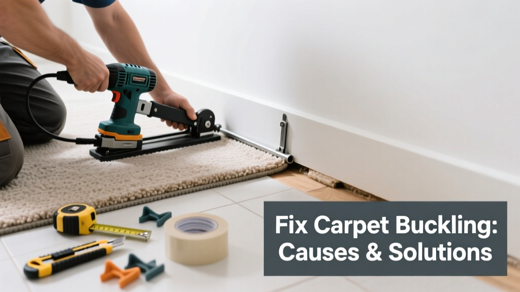 Fix Carpet Buckling in Bathroom: Causes & Solutions
