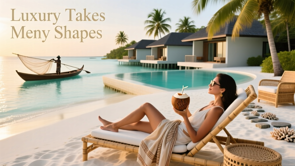 In The Maldives Luxury Takes Many Shapes
