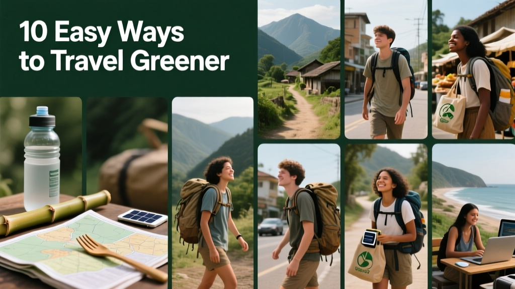 Ten Easy Ways To Travel Greener: Practical, Budget-Friendly Steps That Cut Emissions Without Cutting Fun