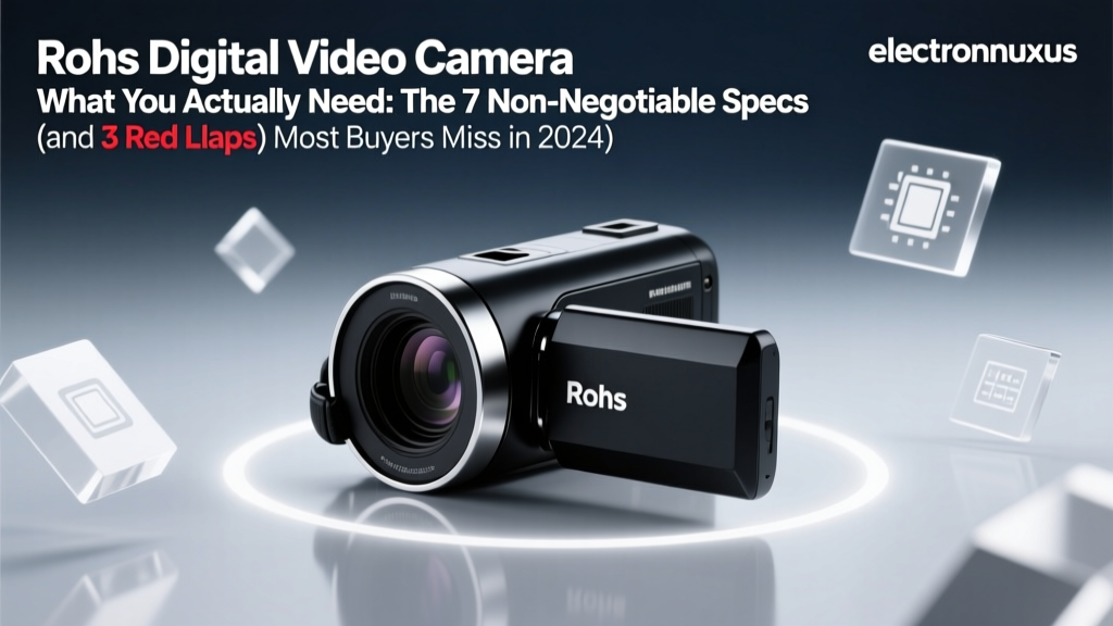 Rohs Digital Video Camera What You Actually Need: The 7 Non-Negotiable Specs (and 3 Red Flags) Most Buyers Miss in 2024