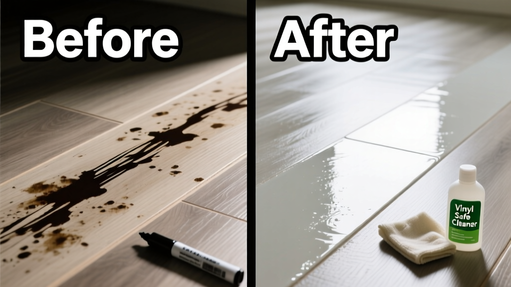 How to Remove Permanent Marker from Vinyl Flooring & Surfaces