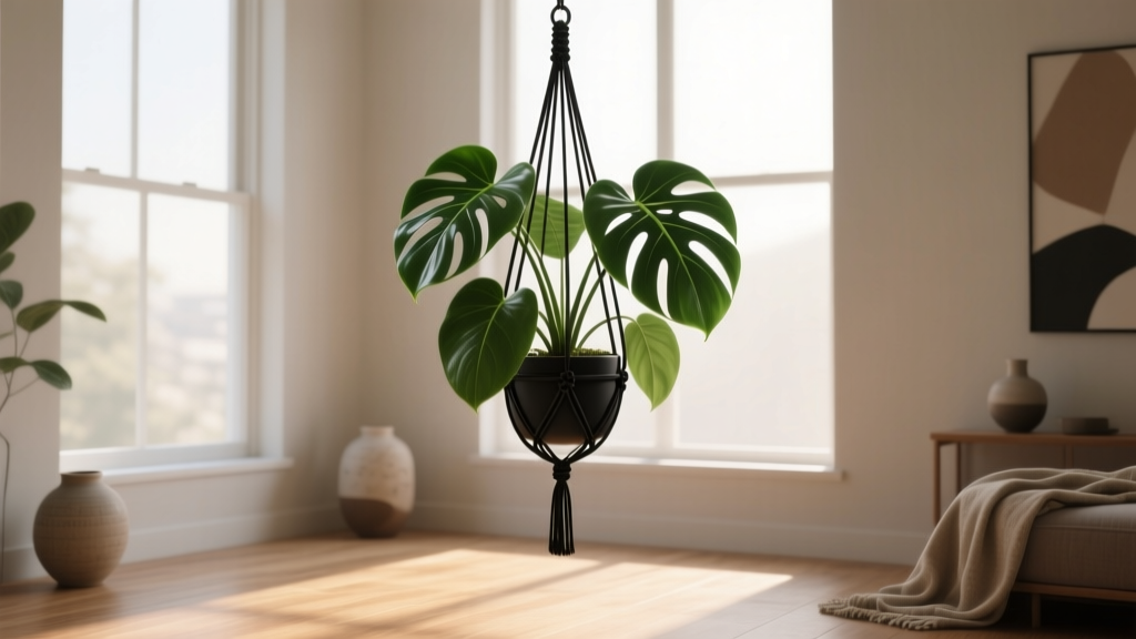 Peace Lily Hanging in Bright Light: Avoid Burn Damage