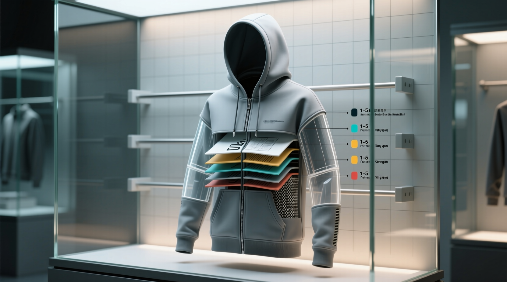 closet organization tips anime hoodie print layer sorting
