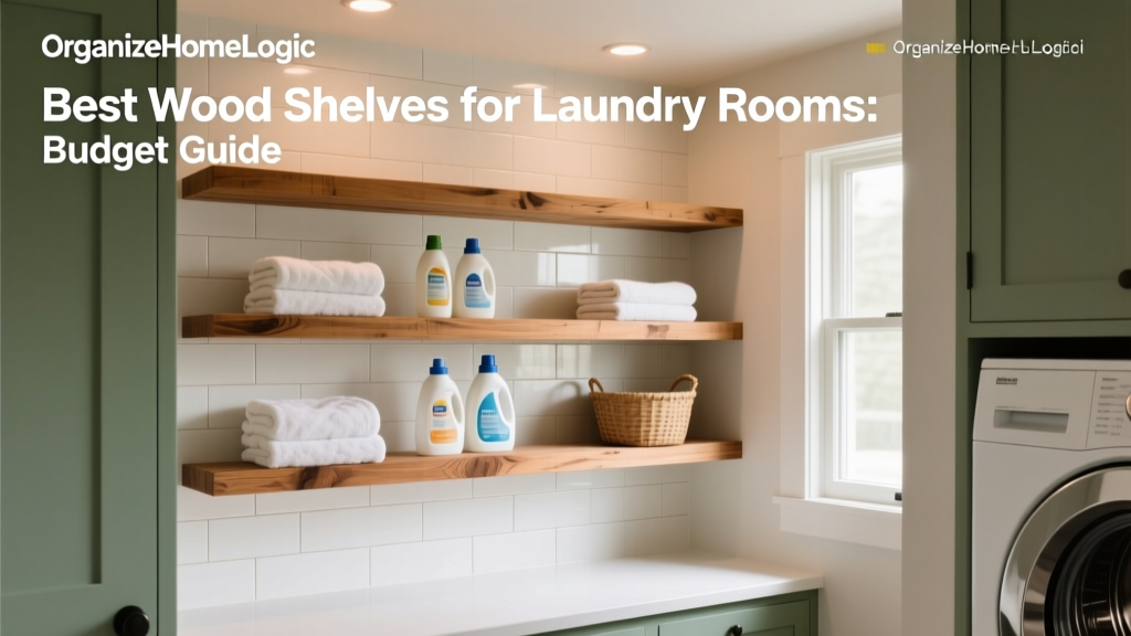 Best Wood Shelves for Laundry Rooms: Budget Guide