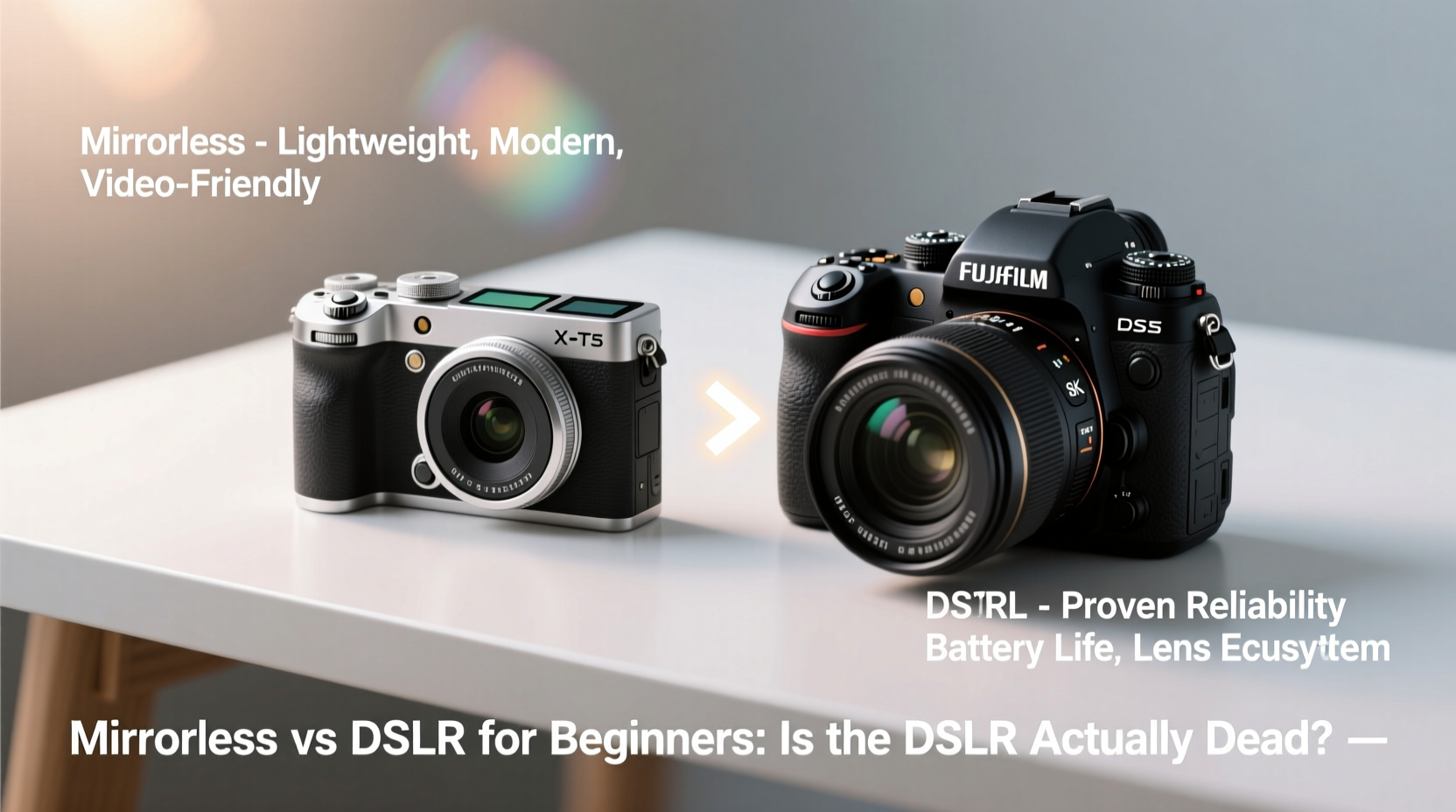 mirrorless vs dslr for beginners is dslr actually dead