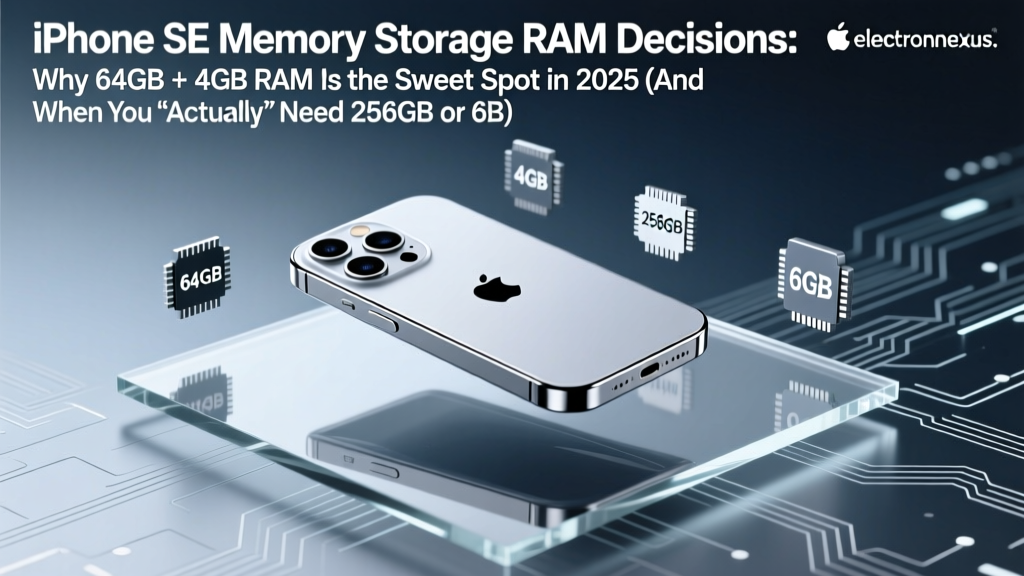 iPhone SE Memory Storage RAM Decisions: Why 64GB + 4GB RAM Is the Sweet Spot in 2025 (And When You *Actually* Need 256GB or 6GB)