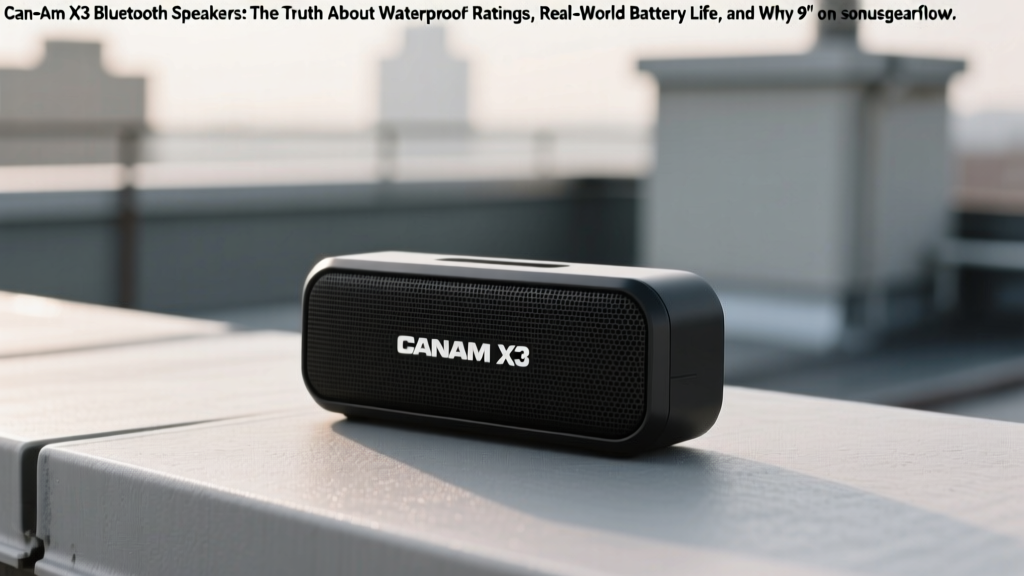 Can-Am X3 Bluetooth Speakers: Waterproof & Battery Truth