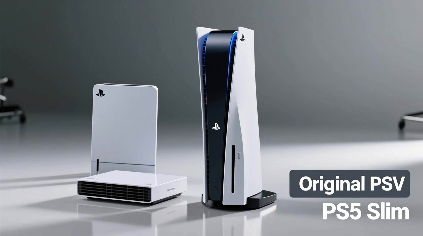 ps5 slim vs original ps5 is the smaller size worth losing the vertical stand