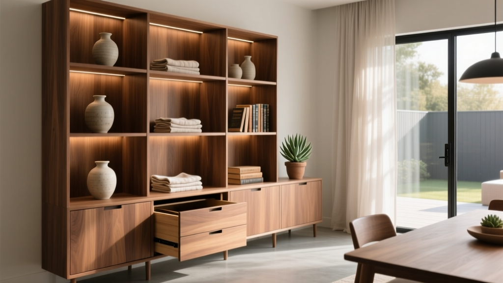 Dining Room Shelving Unit With Most Storage