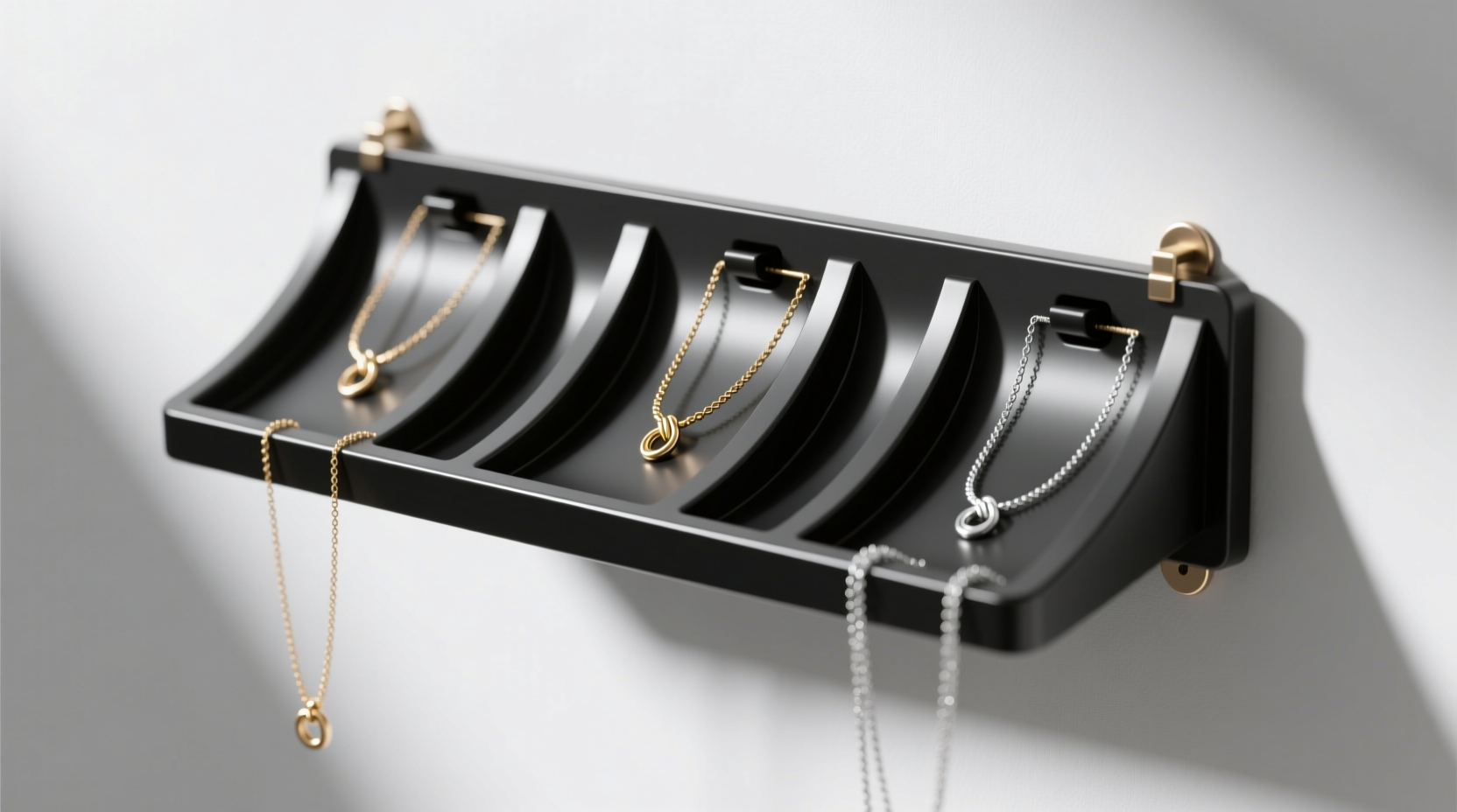 closet organization tips stop necklace tangling