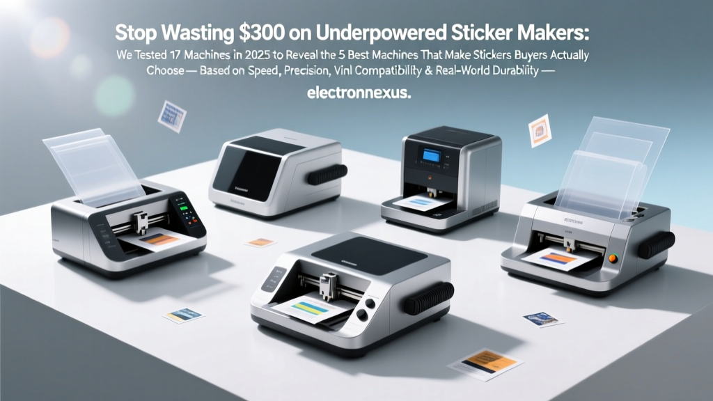 Stop Wasting $300 on Underpowered Sticker Makers: We Tested 17 Machines in 2025 to Reveal the 5 Best Machines That Make Stickers Buyers Actually Choose — Based on Speed, Precision, Vinyl Compatibility & Real-World Durability