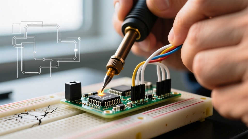Breadboard Soldering Safety: Preventing Toxic Fumes and Board Damage