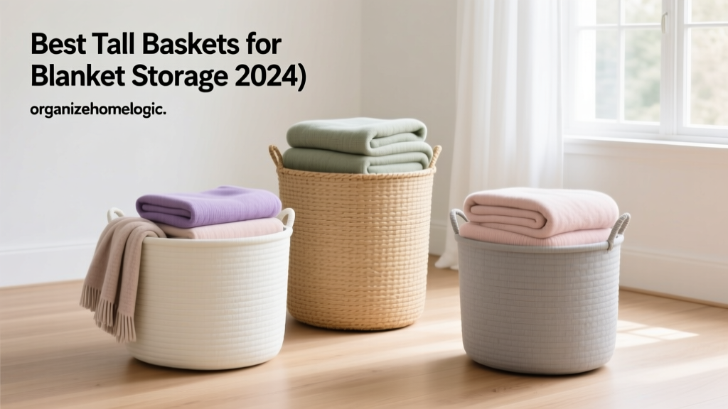 Best Tall Baskets for Blanket Storage (2024)