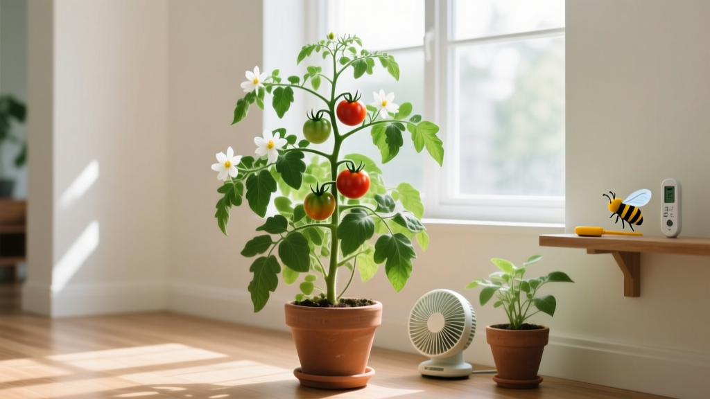 Can Flowering Tomato Plants Survive Indoors?