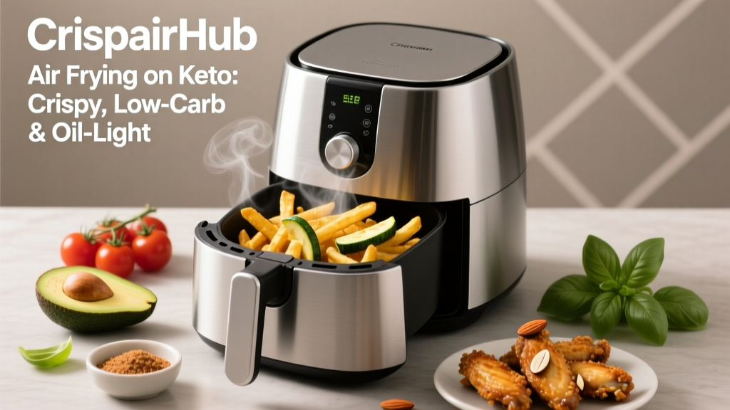Air Frying on Keto: Crispy, Low-Carb & Oil-Light