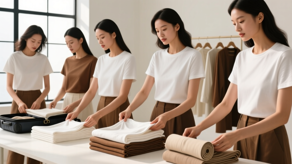 How to Pack Cotton T-Shirts for Travel (Like a Pro)