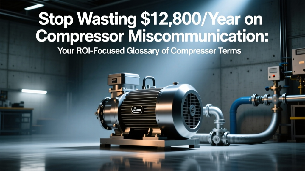 Compressor Terminology Glossary: Cut Costs & Downtime