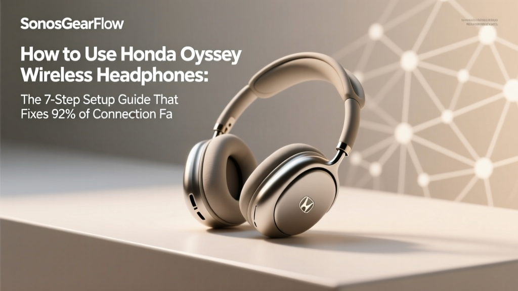 Honda Odyssey Wireless Headphones Guide (2026)