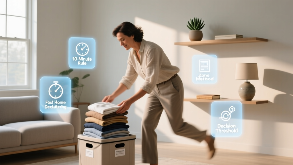 Fast Home Decluttering: Science-Backed Speed Tactics