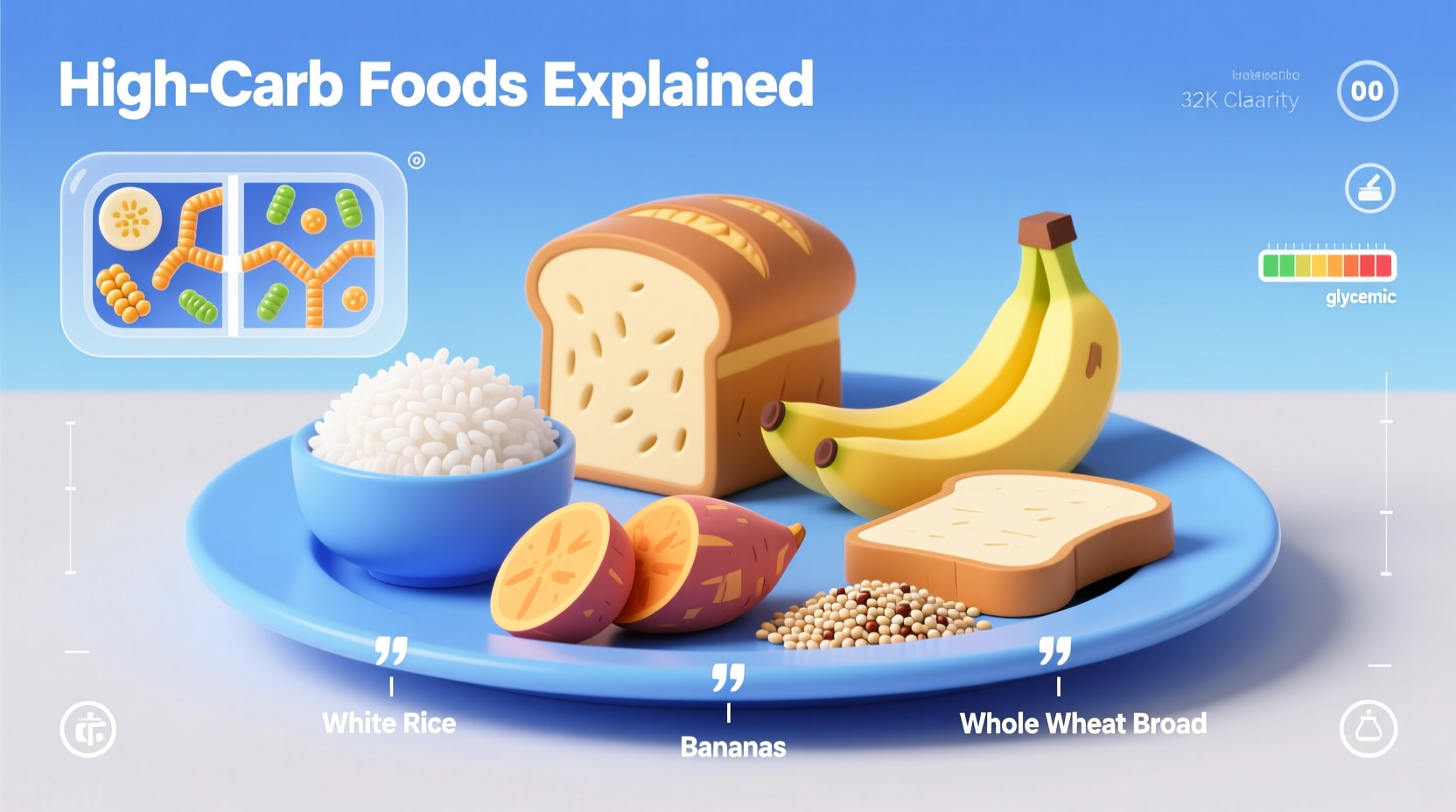 what is a high carb food