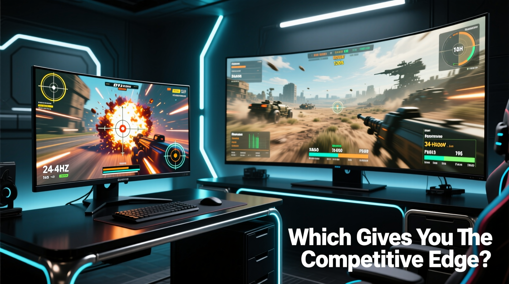gaming monitors vs ultrawide screens which gives competitive edge in fps games