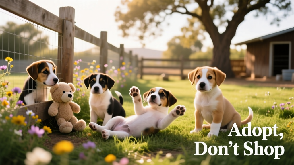 Meet 4 Adorable Puppies Ready for Adoption in California